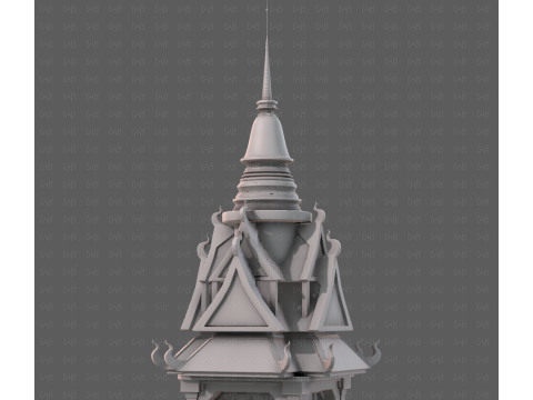 Pagoda V14 Modelo 3D