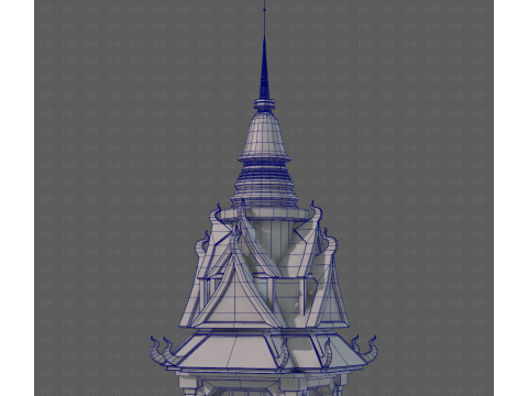 Pagoda V14 Modelo 3D