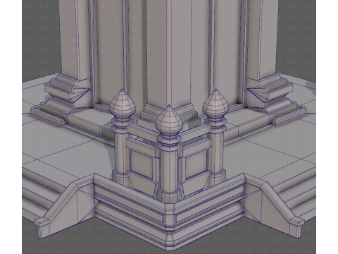 Pagoda V14 Modelo 3D