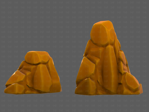 Rocks V05 3D Модель
