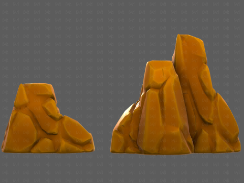 Rocks V05 3D Модель