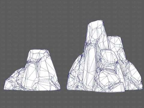 Rocce V05 Modello 3D