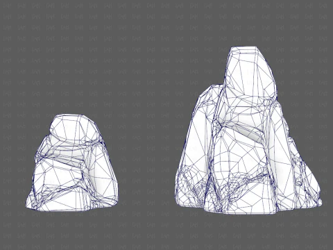 Rocce V05 Modello 3D