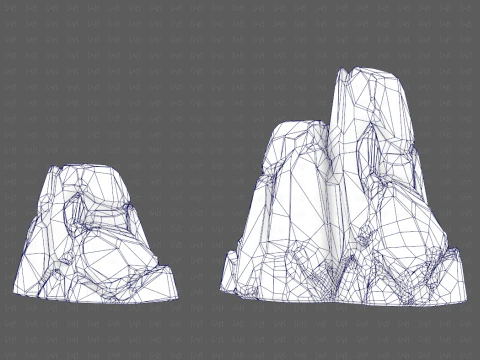 Rocce V05 Modello 3D