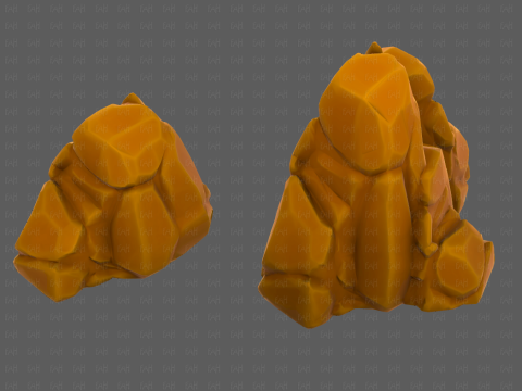 Rocks V05 3D Модель