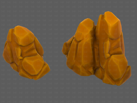Rocks V05 3D Модель