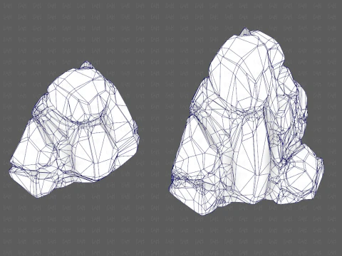 Rocce V05 Modello 3D