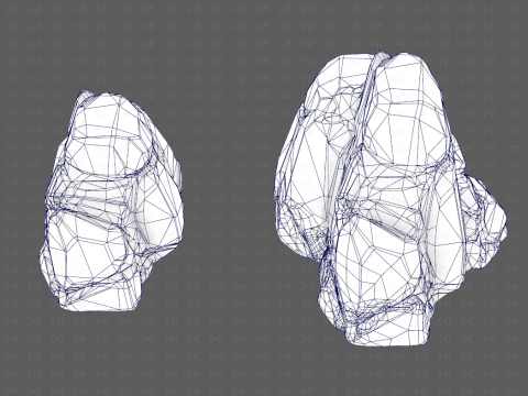 Rocce V05 Modello 3D