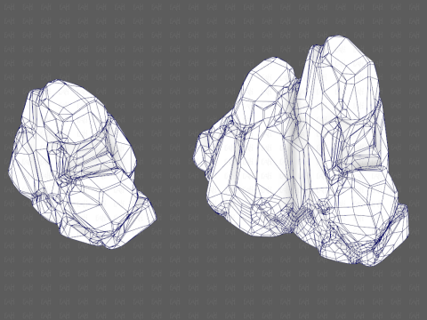 Rocks V05 3D Модель