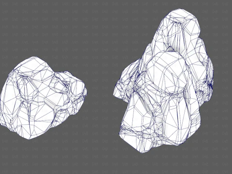 Rocce V05 Modello 3D
