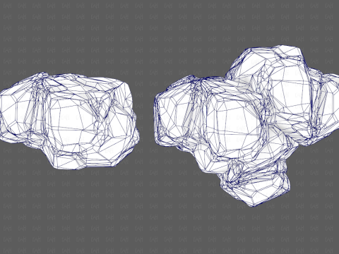 Rocks V05 3D Модель