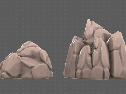 Rocks V06 3D Model