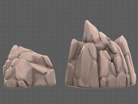 Rocks V06 3D Model