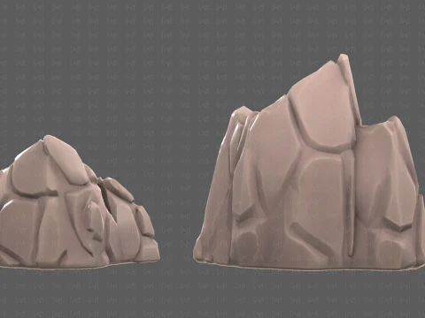 Rocks V06 3D Model