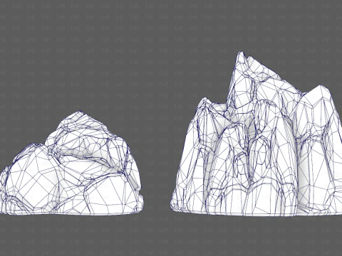 Rocks V06 3D Model