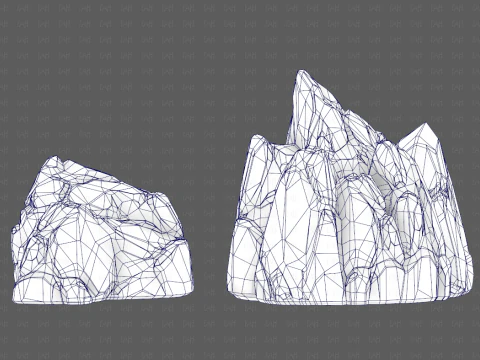 Rocks V06 3D Model
