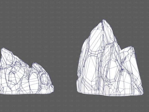 Rocks V06 3D Model