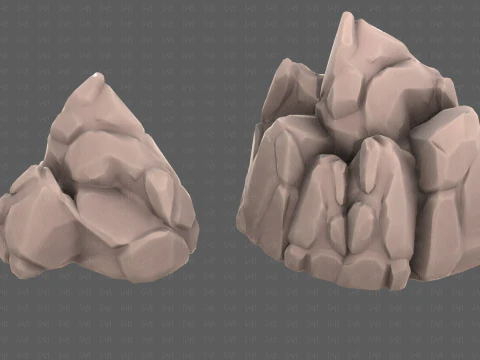 Rocks V06 3D Model