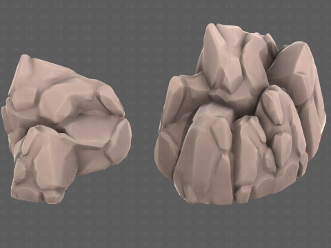 Rocks V06 Model 3D
