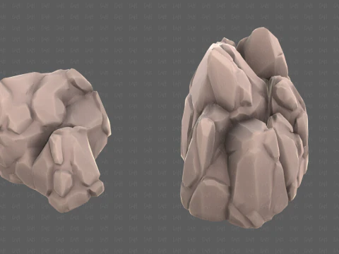 Rocks V06 3D Model