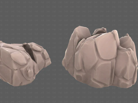 Rocks V06 3D Model