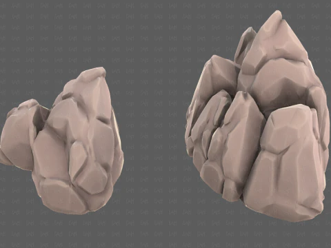 Rocks V06 3D Model