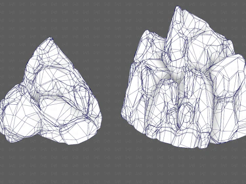 Rocks V06 3D Model