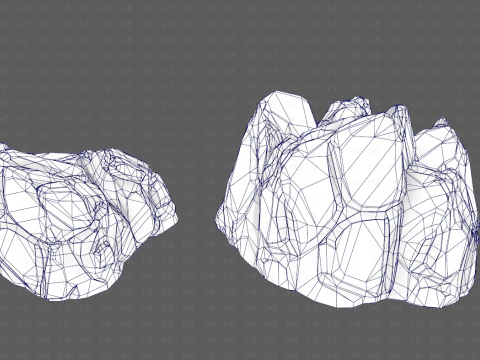 Rocks V06 3D Model