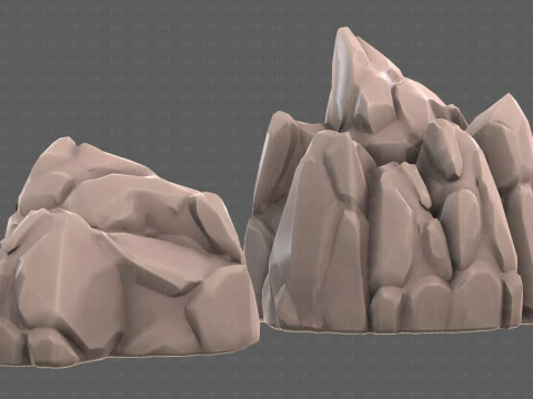 Rocks V06 3D Model