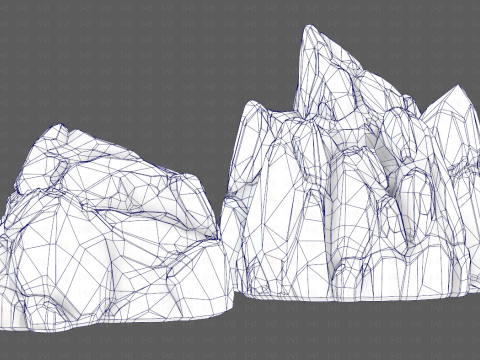 Rocks V06 Model 3D
