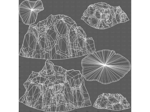 Rocks V06 3D Model
