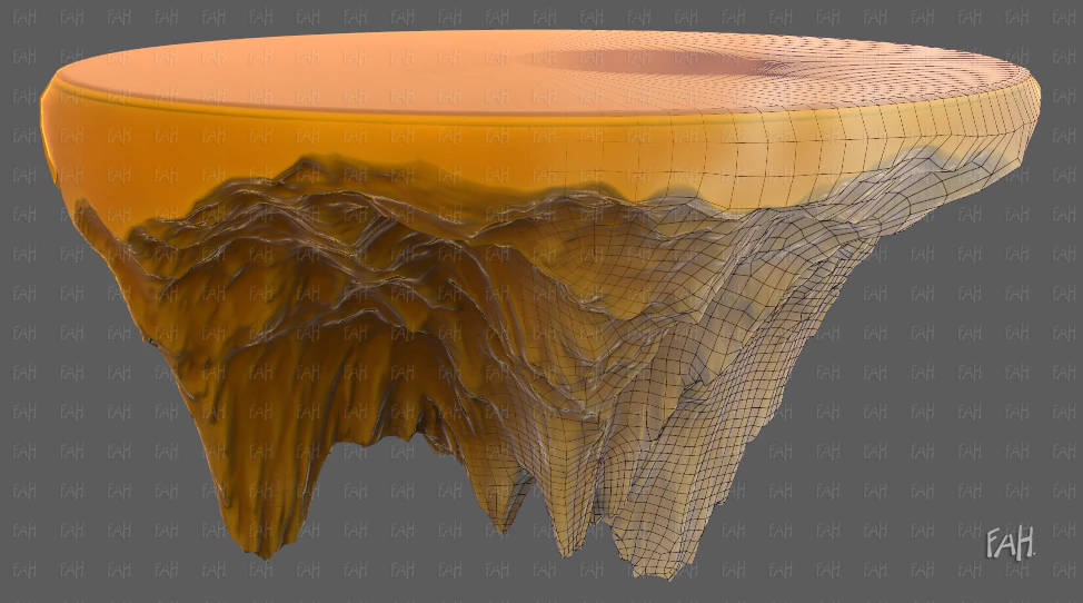 Isola V01 Modello 3D .c4d .max .obj .3ds .fbx .stl .blend 