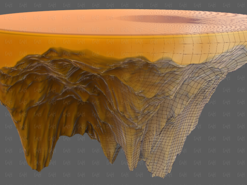 Isola V01 Modello 3D