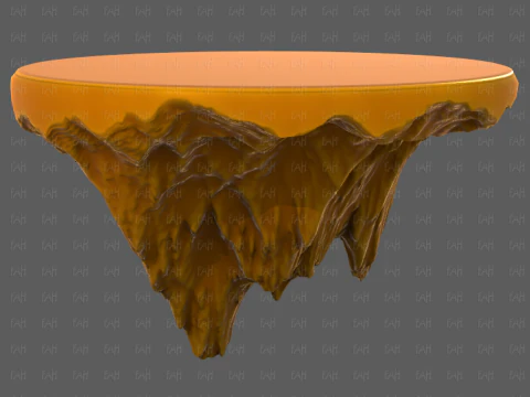 Isola V01 Modello 3D