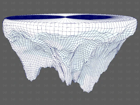 Isola V01 Modello 3D