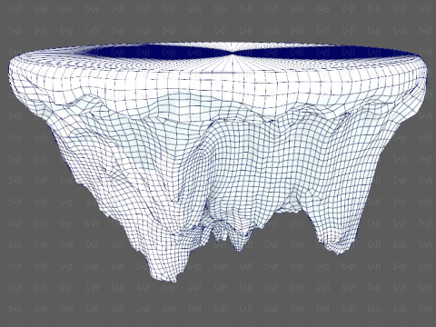 Isola V01 Modello 3D