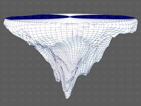 Isola V01 Modello 3D