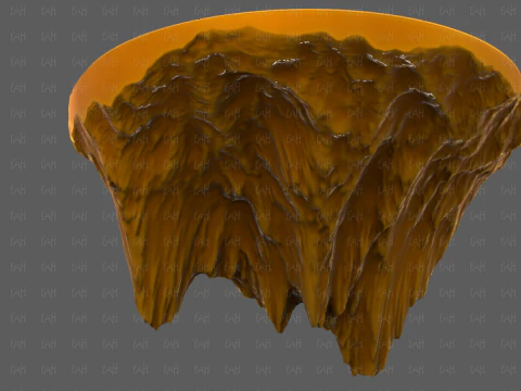 Isola V01 Modello 3D