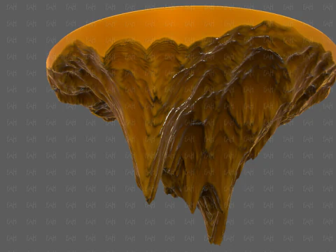 Isola V01 Modello 3D