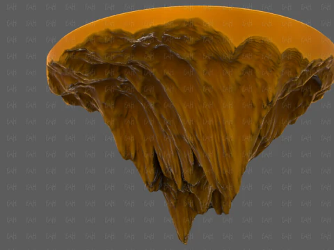 Isola V01 Modello 3D