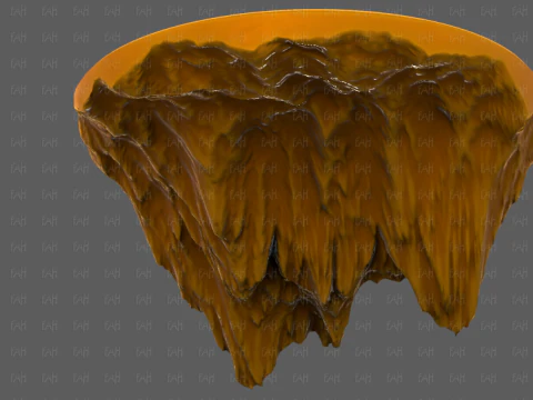 Isola V01 Modello 3D