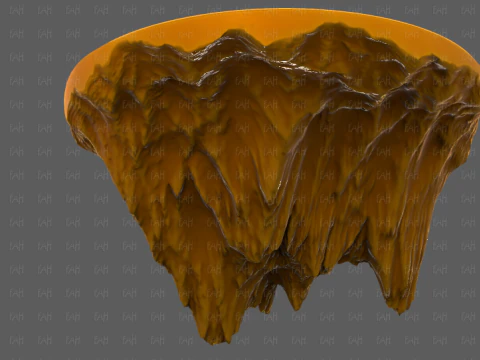 Isola V01 Modello 3D