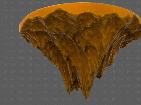 Isola V01 Modello 3D