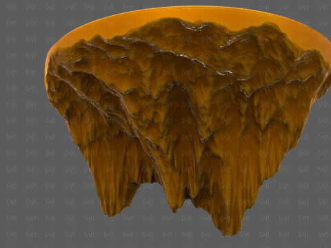 Isola V01 Modello 3D