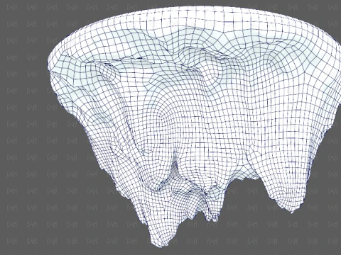 Isola V01 Modello 3D