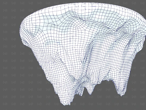 Isola V01 Modello 3D