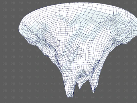 Isola V01 Modello 3D