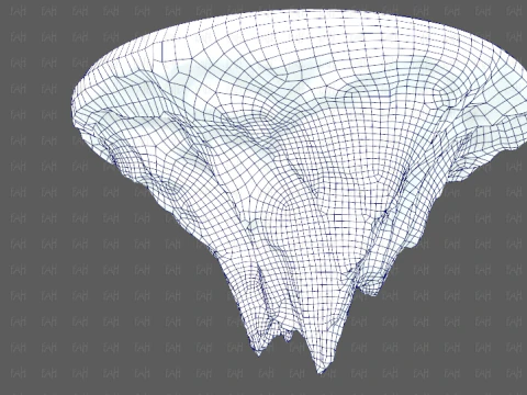 Isola V01 Modello 3D