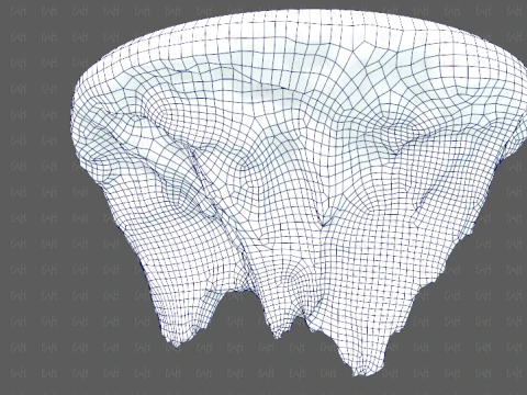 Isola V01 Modello 3D