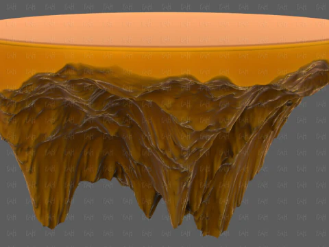 Isola V01 Modello 3D